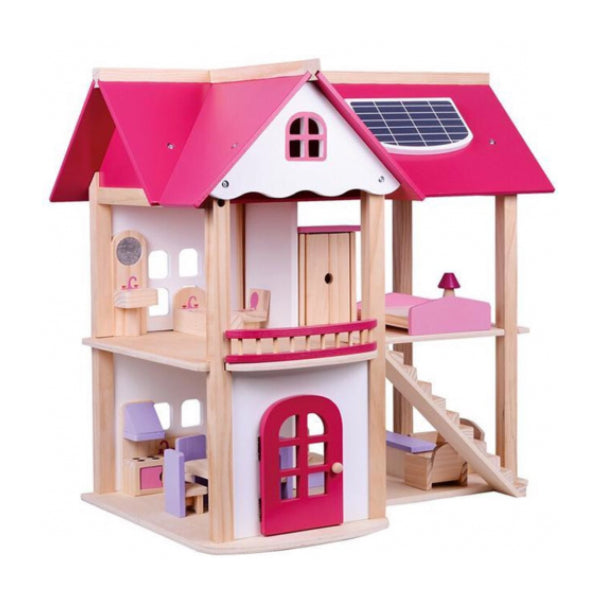 Maison Rose en bois