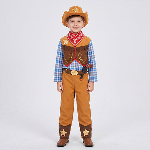 OXYBUL - Déguisement cow-boy 8-10 ans