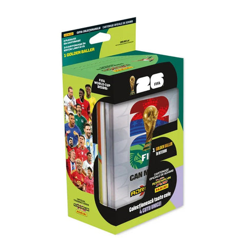 PANINI - Boite métallique Coupe du Monde 2026 - ADRENALYN XL