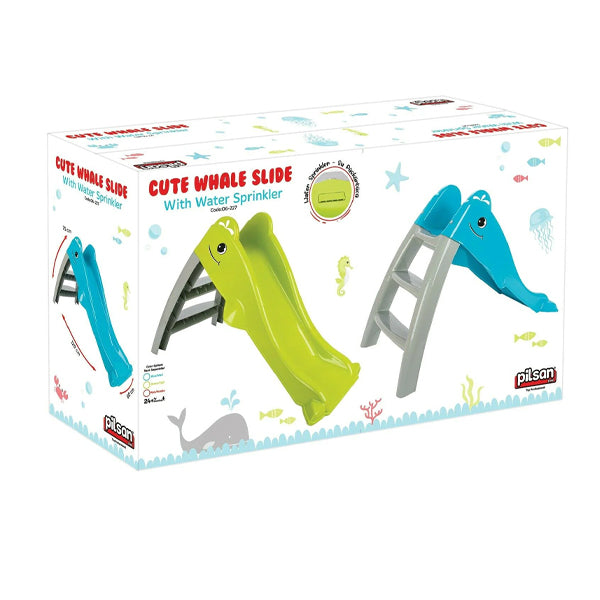 PILSAN - Toboggan baleine avec déviateur d'eau