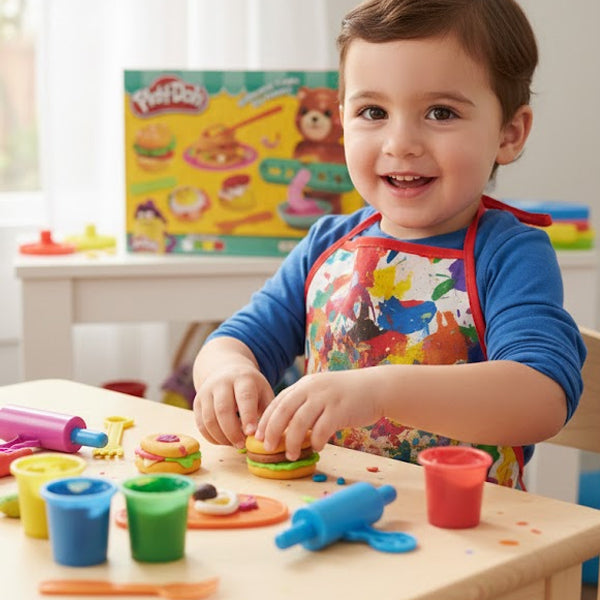 PLAY-DOH - Pâte à modeler ours avec 4 pots