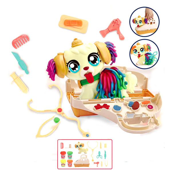 PLAY-DOH - Pâte à modeler vétérinaire avec 10 tubes