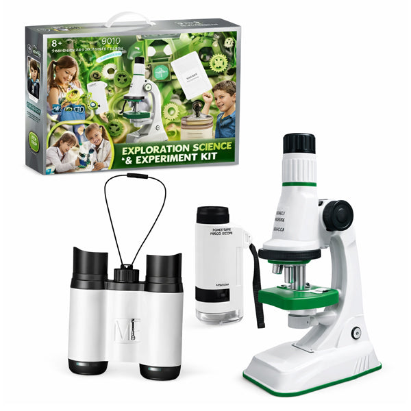 Pack 3 en 1 microscope avec jumelles