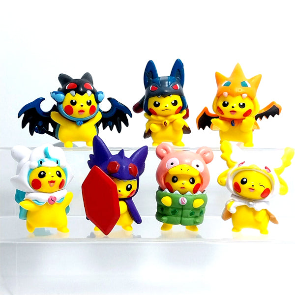 Pack 7 figurines Pokemon