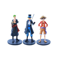 Pack 3 figurines ONE PIECE