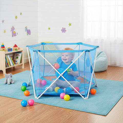 Parc bébé portable avec 20 balles