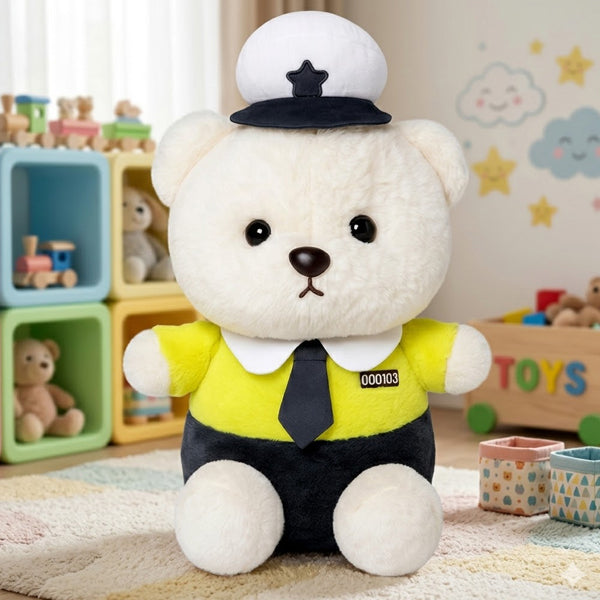 Peluche Policier 52 cm