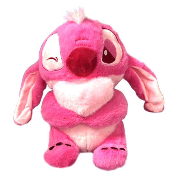 Peluche Stitch avec cœur 20 cm