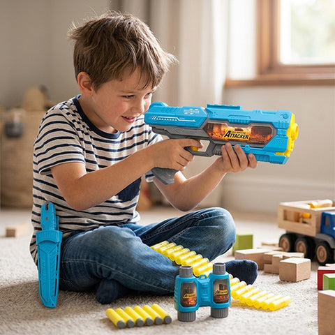 Pistolet Attacker avec couteau