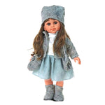 Poupée Sweet Angel avec gants gris