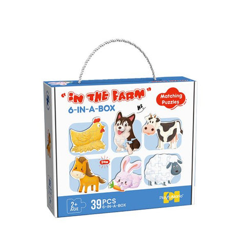 Puzzle IN THE FARM 39 pcs
