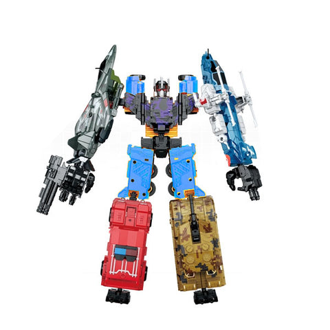 Robot Armor transformable avec 5 véhicules