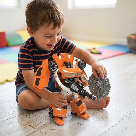 Robot transformable en voiture