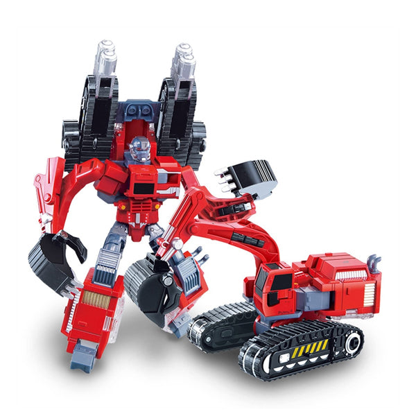 Robot transformer camion chantier