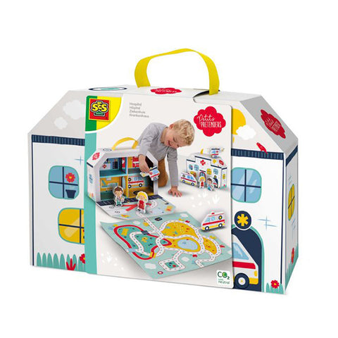 SES - Valise et tapis de jeu dâhĂŽpital