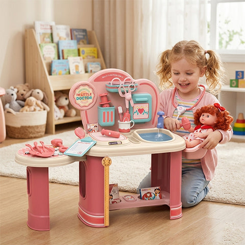 Set de docteur avec poupée