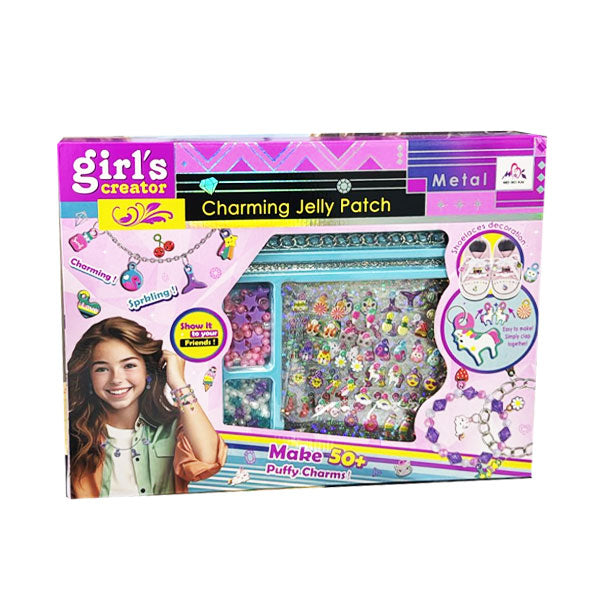 Set des bijoux avec stickers