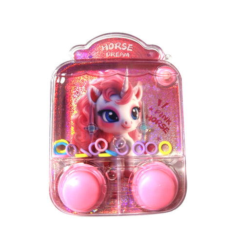 Console jeu d'anneau d'eau Licorne