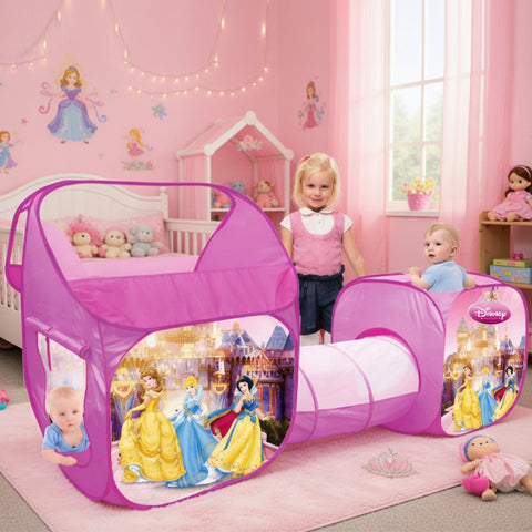 Tente Princesses Disney 3 piĂšces avec 100 balles