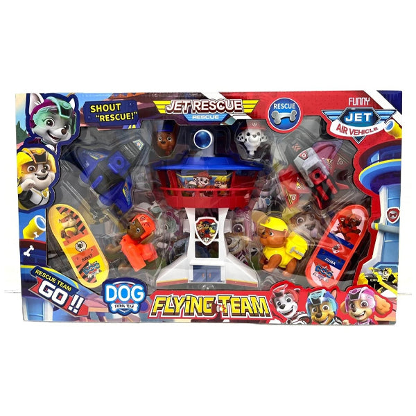 Tour de secours Paw Patrol avec 2 figurines