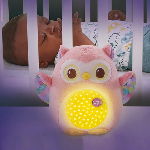 VTECH - Ma veilleuse lumi chouette rose