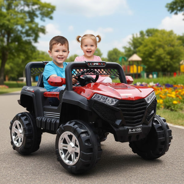 Voiture 4 x 4 Tout Terrain Rouge