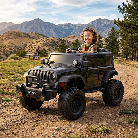 Voiture Monstre Jeep Ă batterie 24V