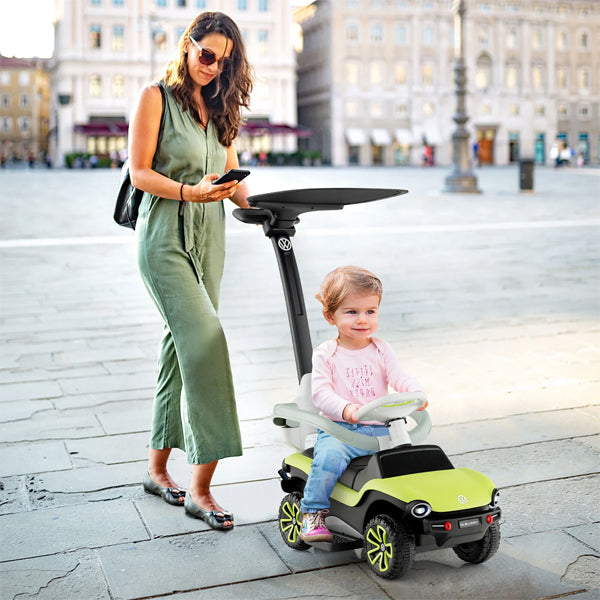 Voiture à pousser Volkswagen avec pare-soleil