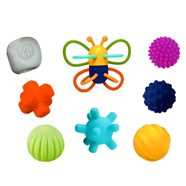 YOULEEN - Pack de 8 hochets