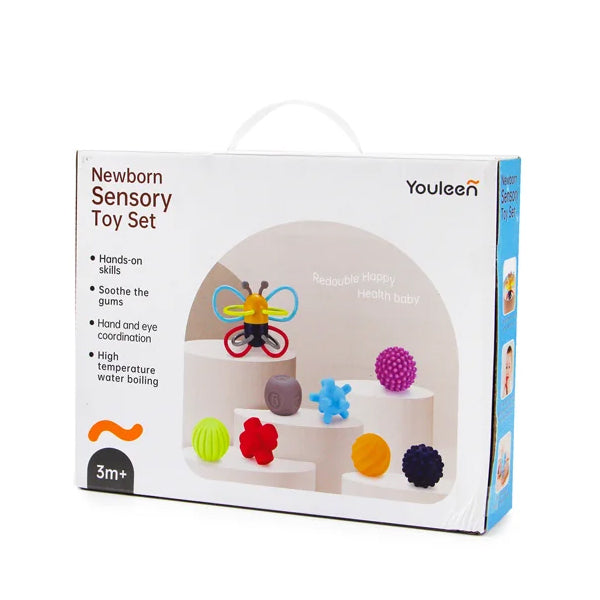 YOULEEN - Pack de 8 hochets