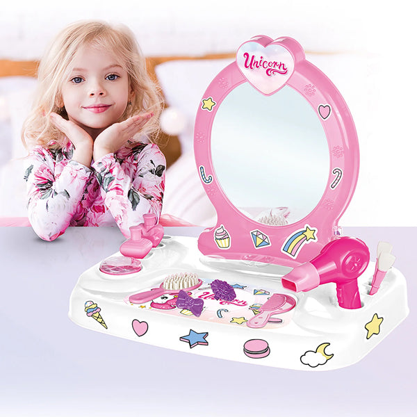 DOLU - Mini coiffeuse Licorne