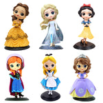 Pack 6 figurines Princesses Disney