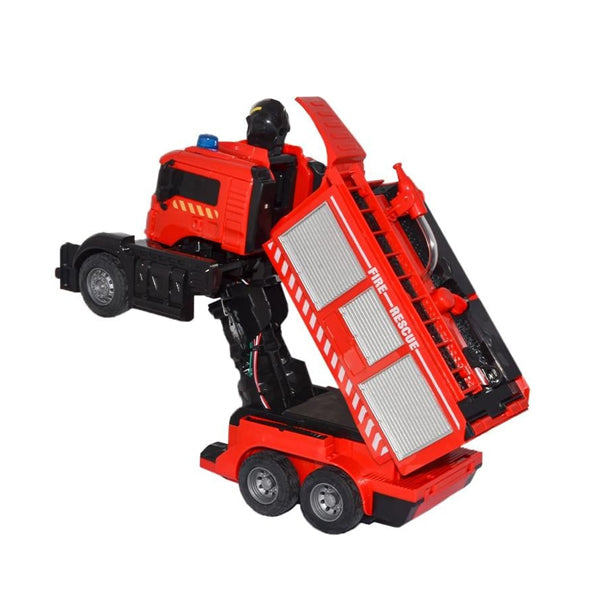 Camion de pompiers transformable