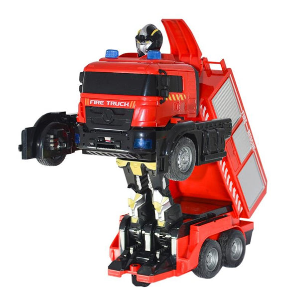 Camion de pompiers transformable
