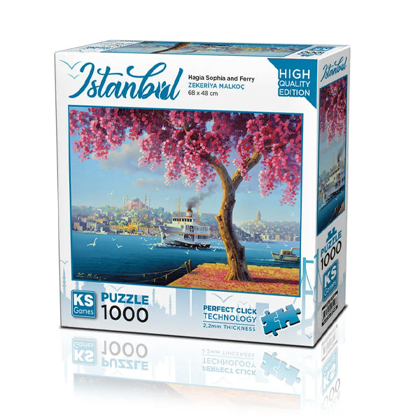 KS - Puzzle 1000 pcs - Hagia Sophia and Ferry