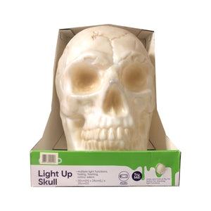 Crâne géant avec son et lumière
