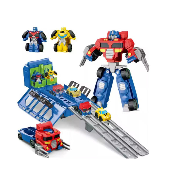 Circuit robot transformers avec 2 mini robots