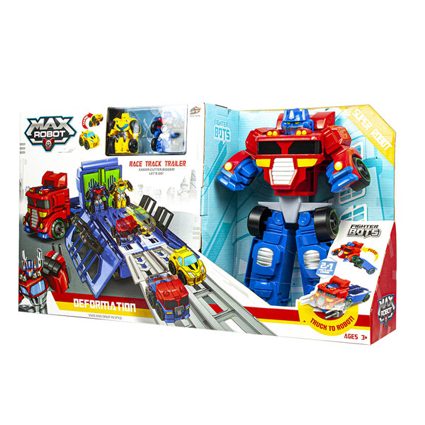 Circuit robot transformers avec 2 mini robots