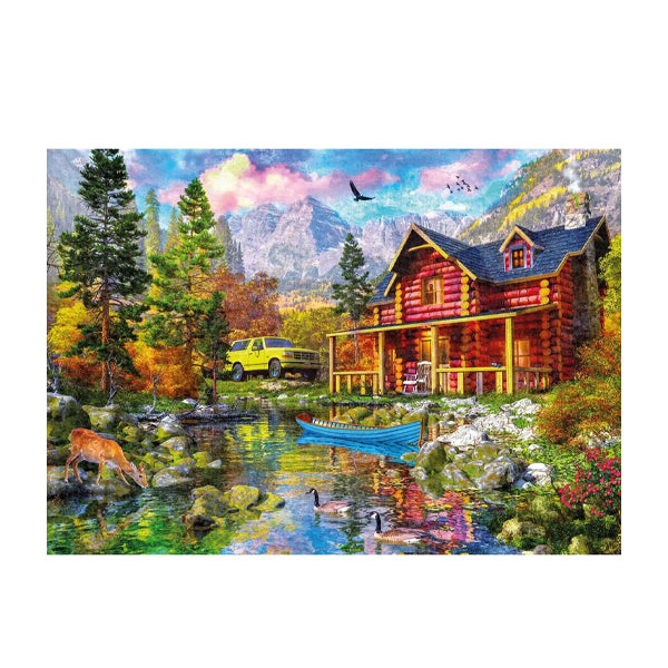 KS - Puzzle 2000 pcs - Mountain Retreat