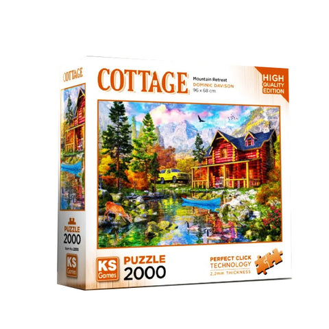 KS - Puzzle 2000 pcs - Mountain Retreat