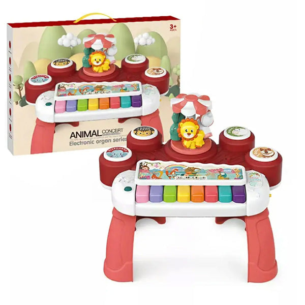 Piano musical animaux