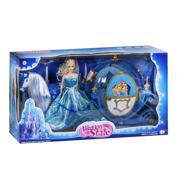 Jouet Carosse Barbie Jouets Princesse Avec Carrosse Dès Ans Action FR - Main Image