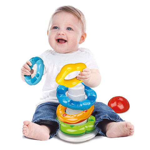 CLEMENTONI - Tour des anneaux Ă  emplier