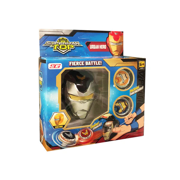 Toupie iron man