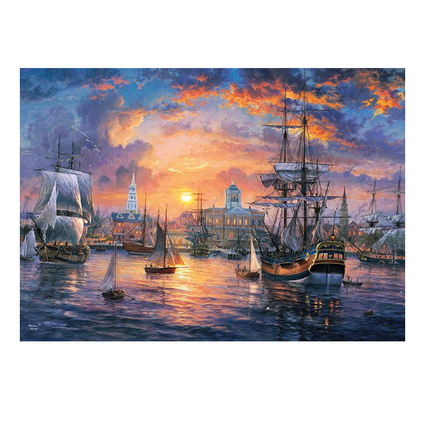 KS - Puzzle 1500 pcs - Charleston Harbor