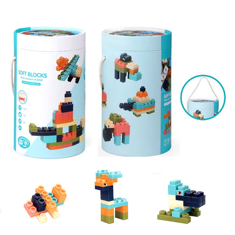 Bloc de construction souple 66 pcs