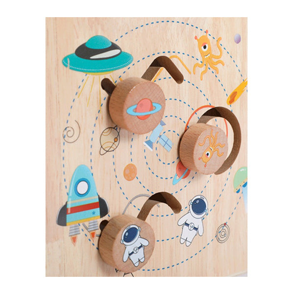 ONSHINE - Cube multi-activités en bois 6 pcs