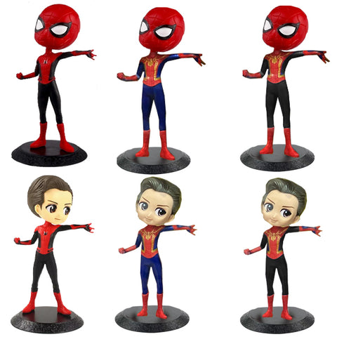 Pack 6 figurines Spiderman