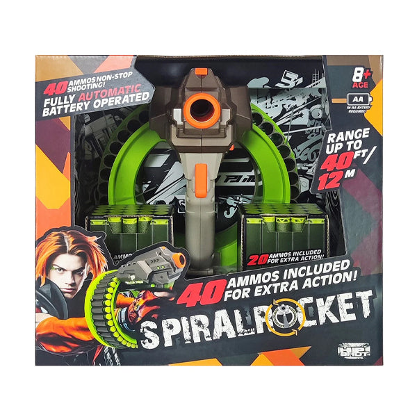HIPSHOT - Pistolet Spiral Roket