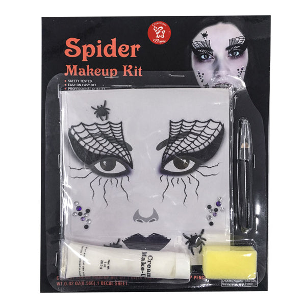 Tatouage Halloween pour le visage.